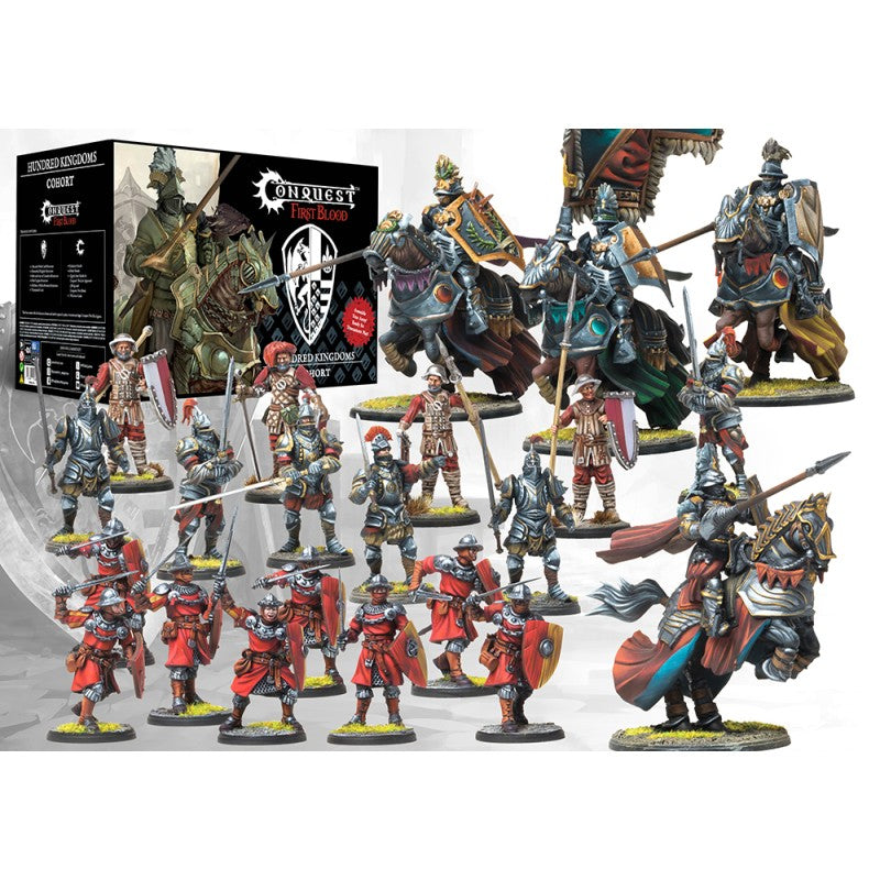 Conquest - Hundred Kingdoms - Conquest First Blood Cohort Starter Set (LIVRAISON GRATUITE)
