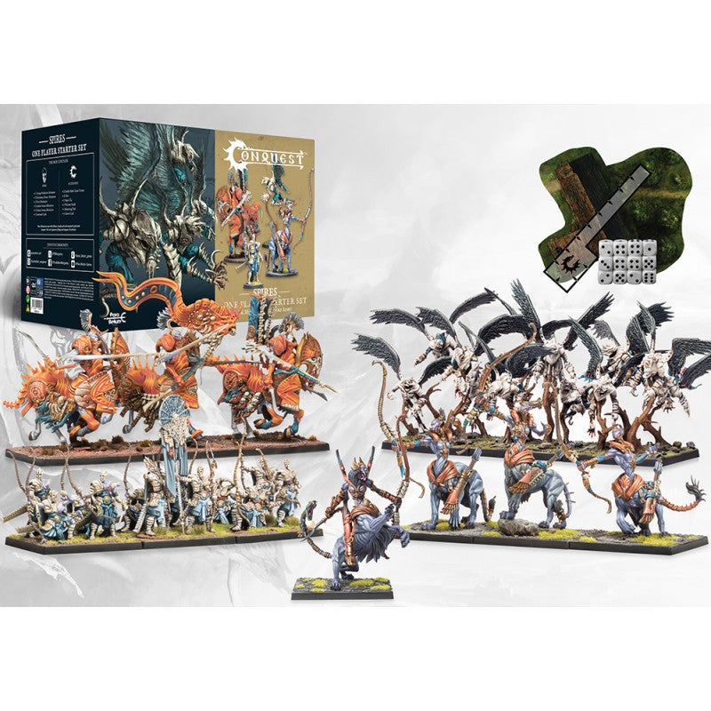 Conquest - Spires: Conquest 2026 Supercharged Starter Set  (LIVRAISON GRATUITE)