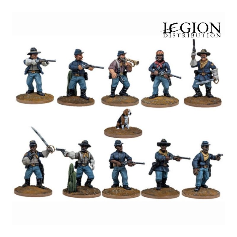 Dead Man’s Hand - US Cavalry/Buffalo Soldiers Plastic Box Set