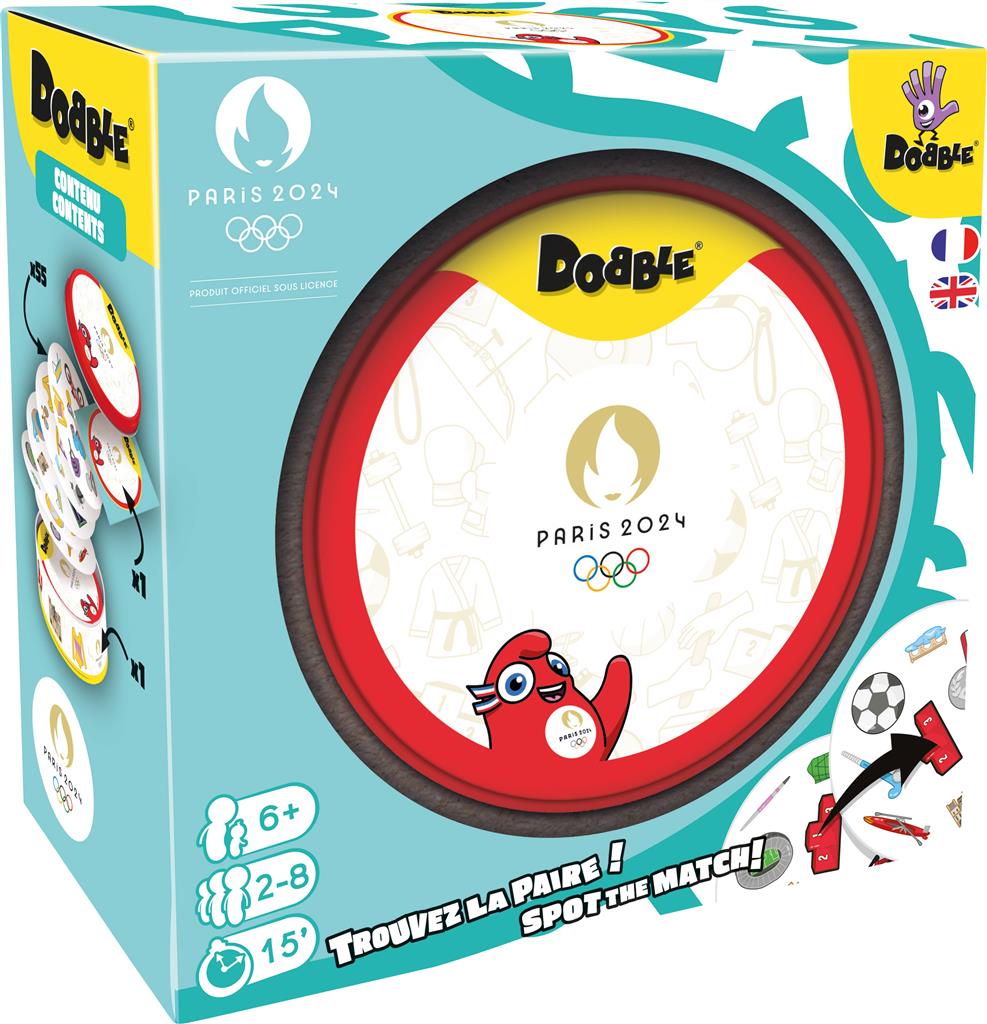 Dobble : Jeux Olympiques Paris 2024 (Eco Sleeve)