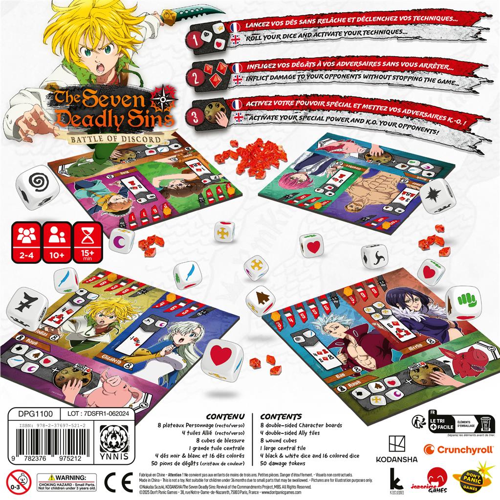 Seven Deadly Sins : Battle of Discord