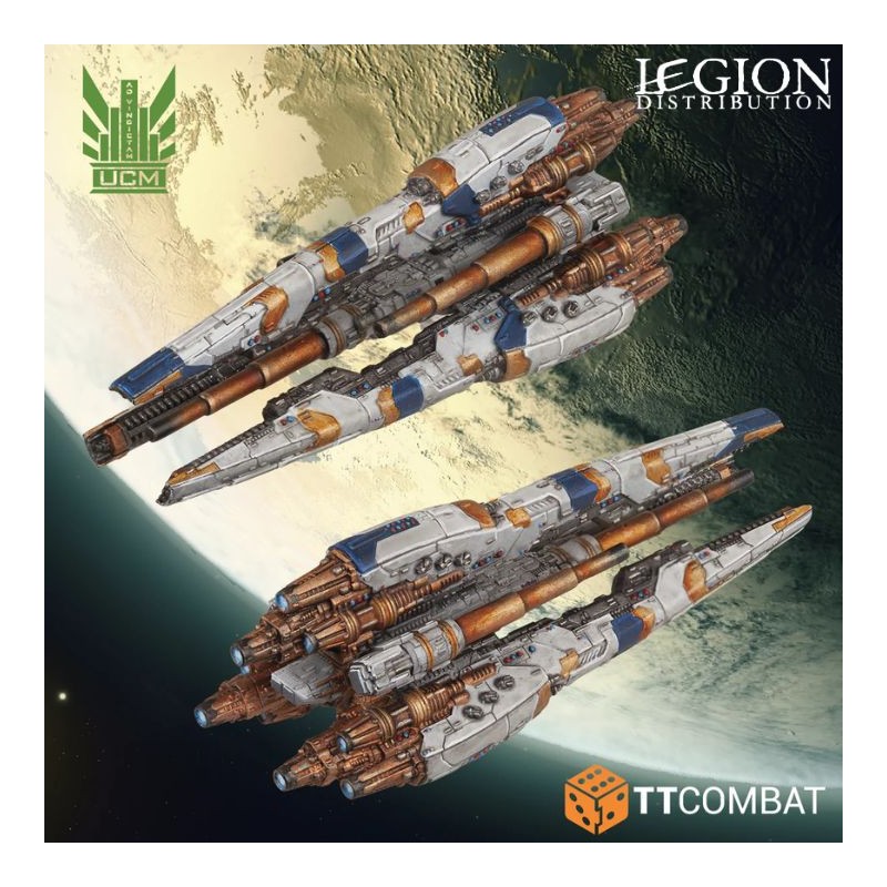 Dropfleet Commander - Rhiannon Major - Leaden Triad (Précommandes sortie en juin 2026) (Copie)