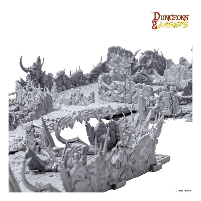 Dungeons & Lasers - Décors - DEMONIC CAVES (LIVRAISON GRATUITE)