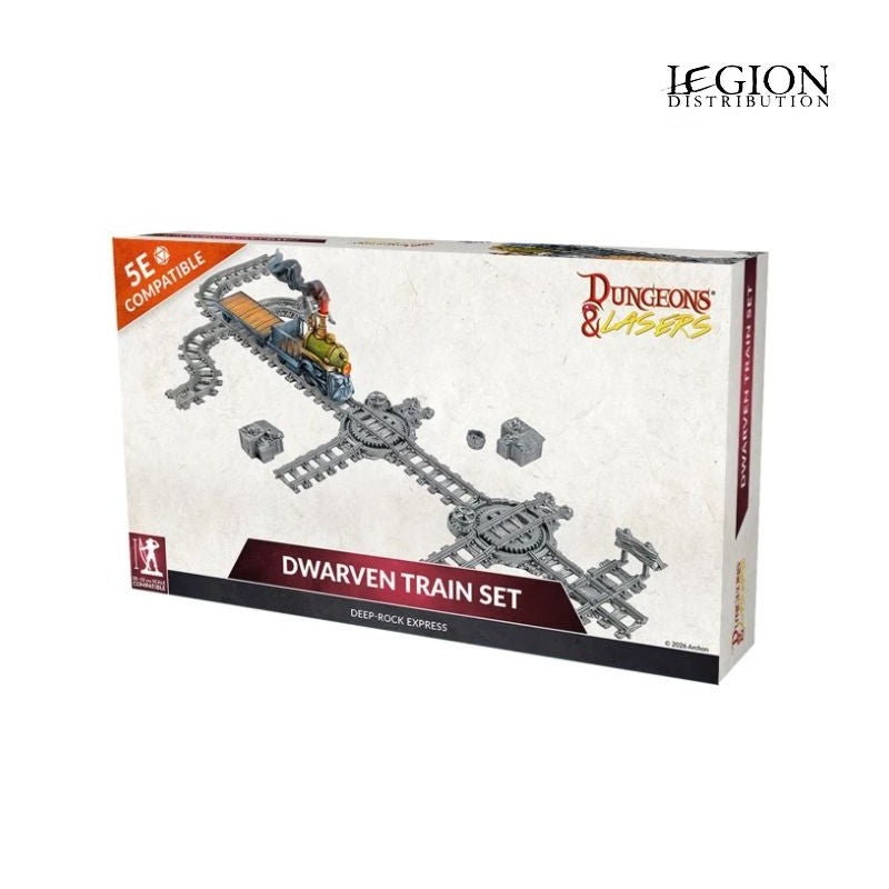 Dungeons & Lasers - Décors - Dwarven Train Set (Sortie en juin 2026)