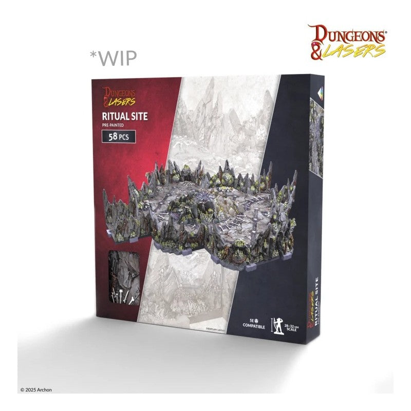 Dungeons & Lasers - Décors - Ritual Site Prépeint (LIVRAISON GRATUITE)