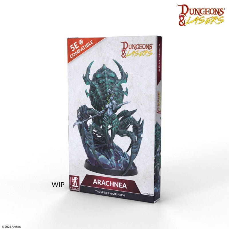 Dungeons & Lasers - Figurines - Arachnea, Spider Matriarch