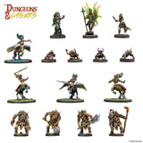 Dungeons & Lasers - Figurines - Deuslair - Core set