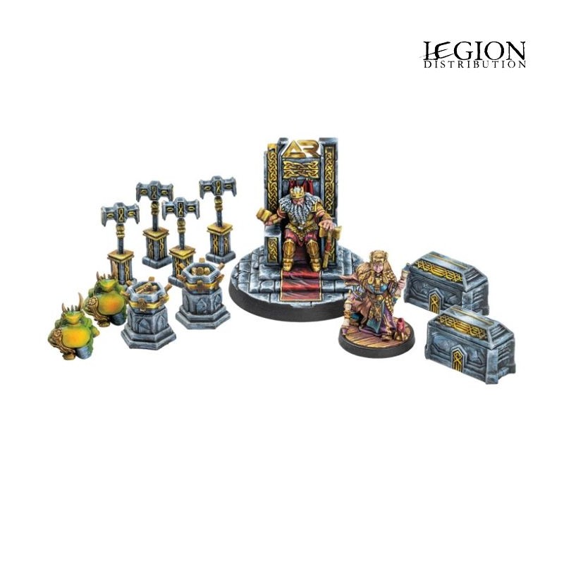Dungeons & Lasers - Figurines - Iron Crown Monarchs (Sortie en juin 2026)