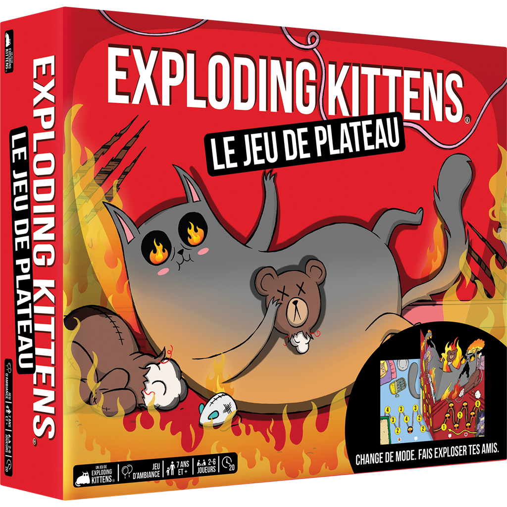 Exploding Kittens : Le jeu de plateau