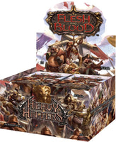 Flesh and blood : Heavy Hitters boite de 24 boosters en Francais (LIVRAISON GRATUITE)