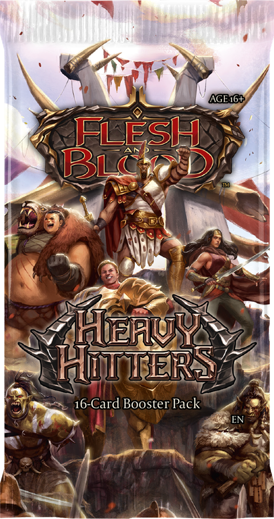 Flesh and blood : Heavy Hitters boite de 24 boosters en Anglais (frais de port inclus)