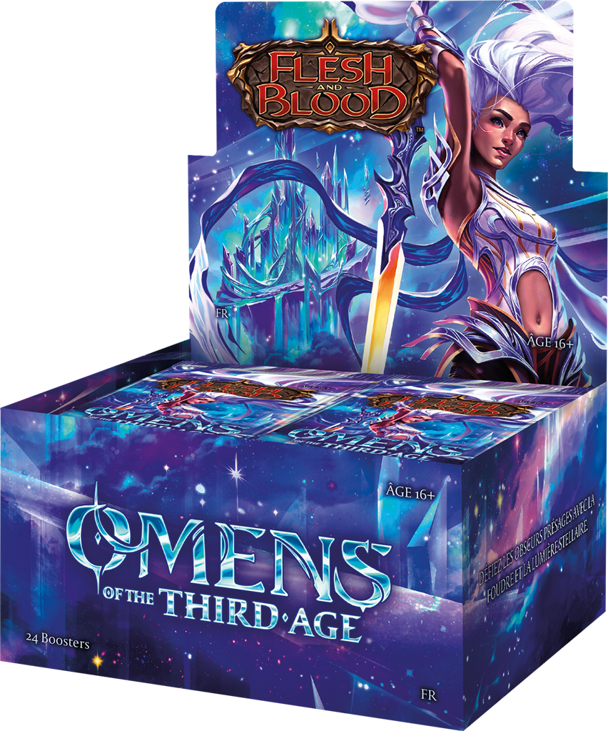 Flesh And Blood - Omens of Third Age - Boite de boosters (24) en Anglais (Précommande sortie le 5 juin 2026)