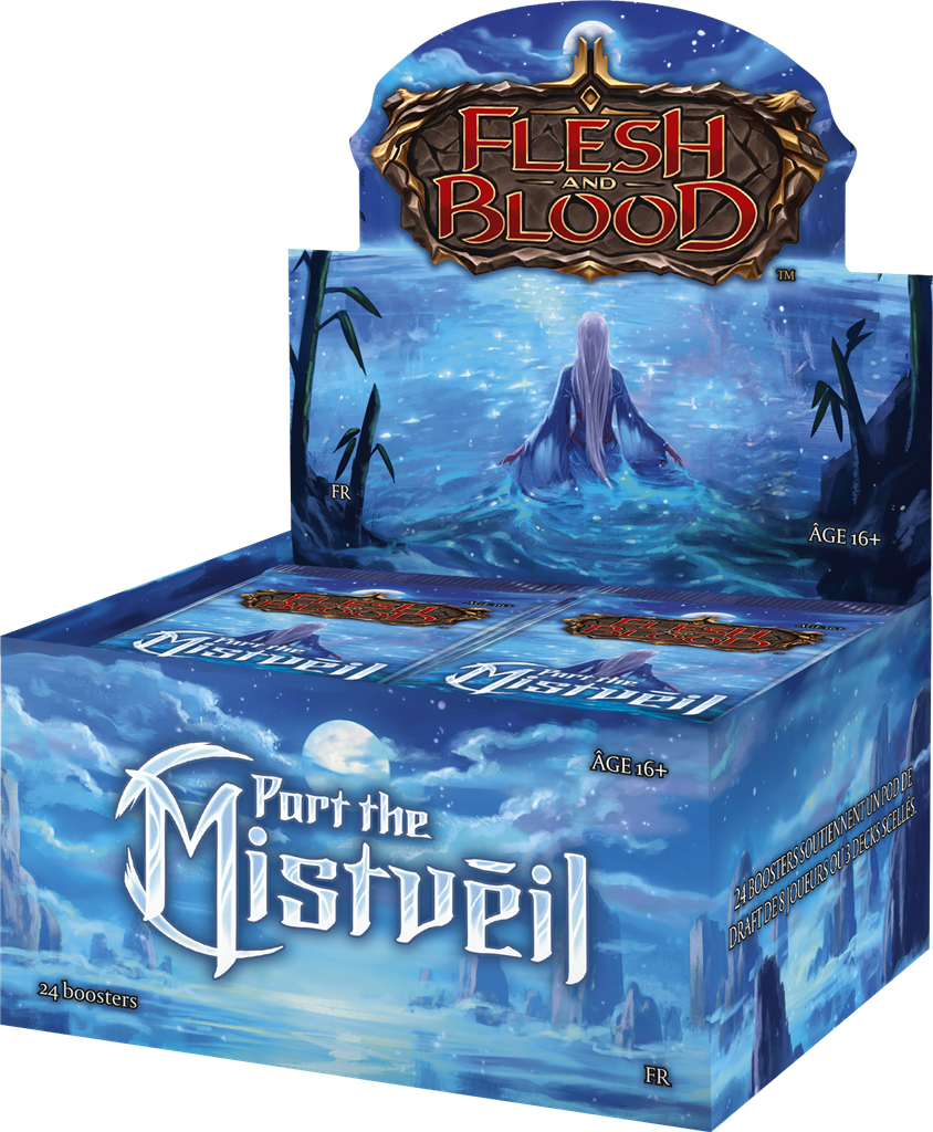 Flesh and blood : Part the Mistveil Booster Display en Francais (LIVRAISON GRATUITE)