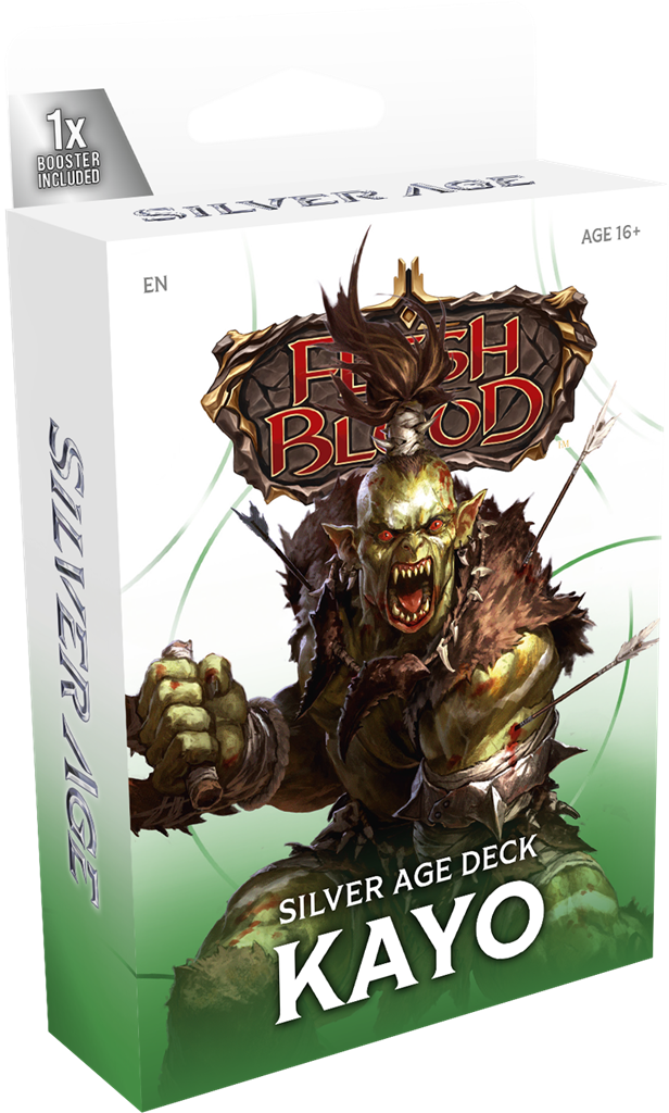 Flesh and Blood : Silver Age Chapitre 1 deck Kayor en Anglais