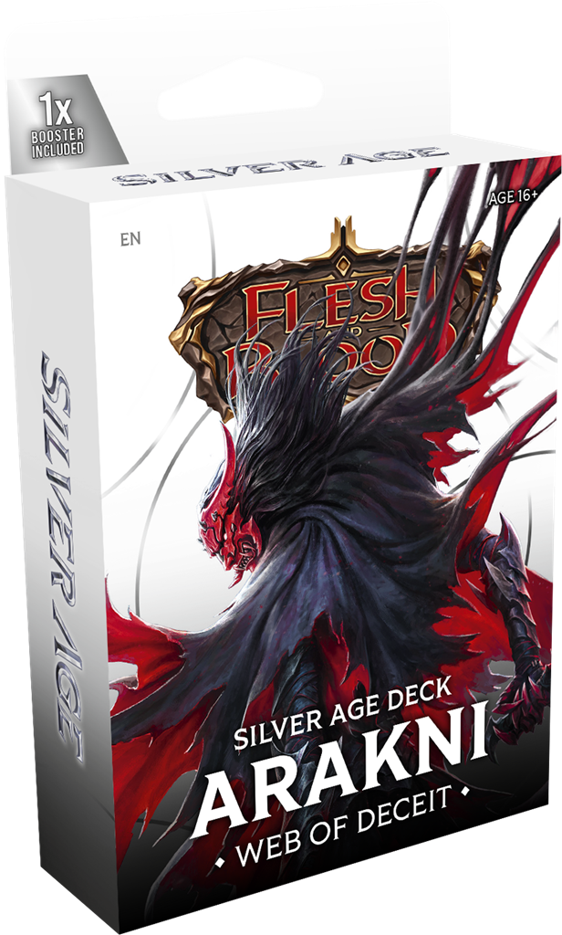 Flesh and Blood : Silver Age Chapitre 2 deck Arakni en Francais (EN STOCK)