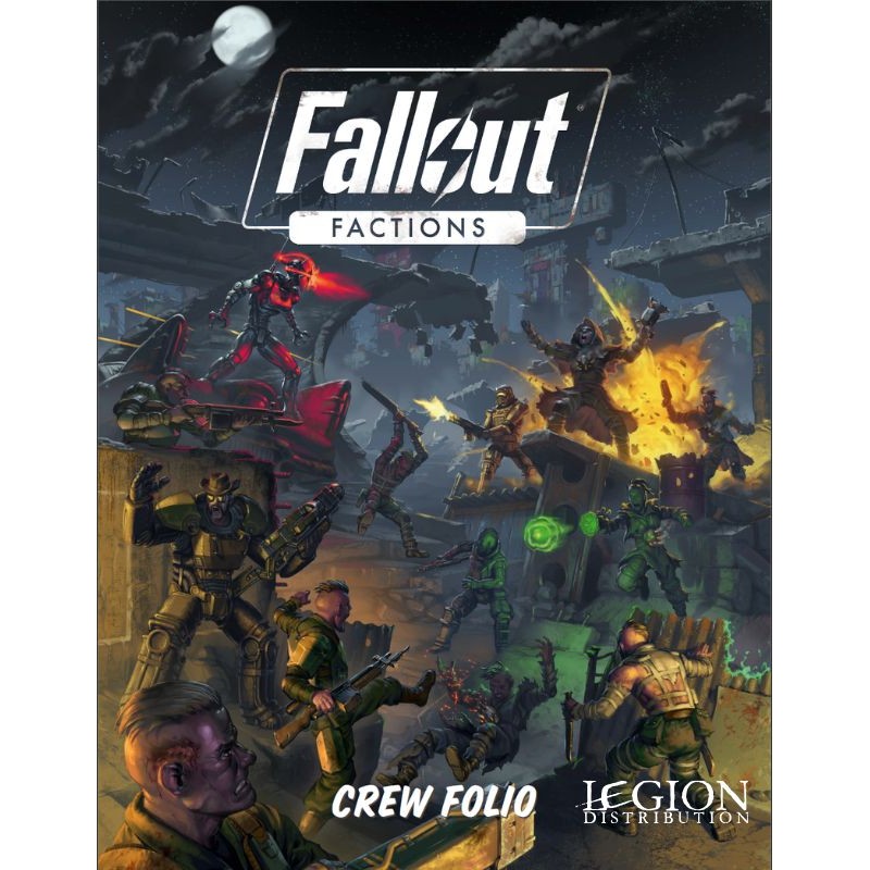 Fallout Factions - Crew Folio en Anglais (Précommandes jusqu’au 30/04/2026)