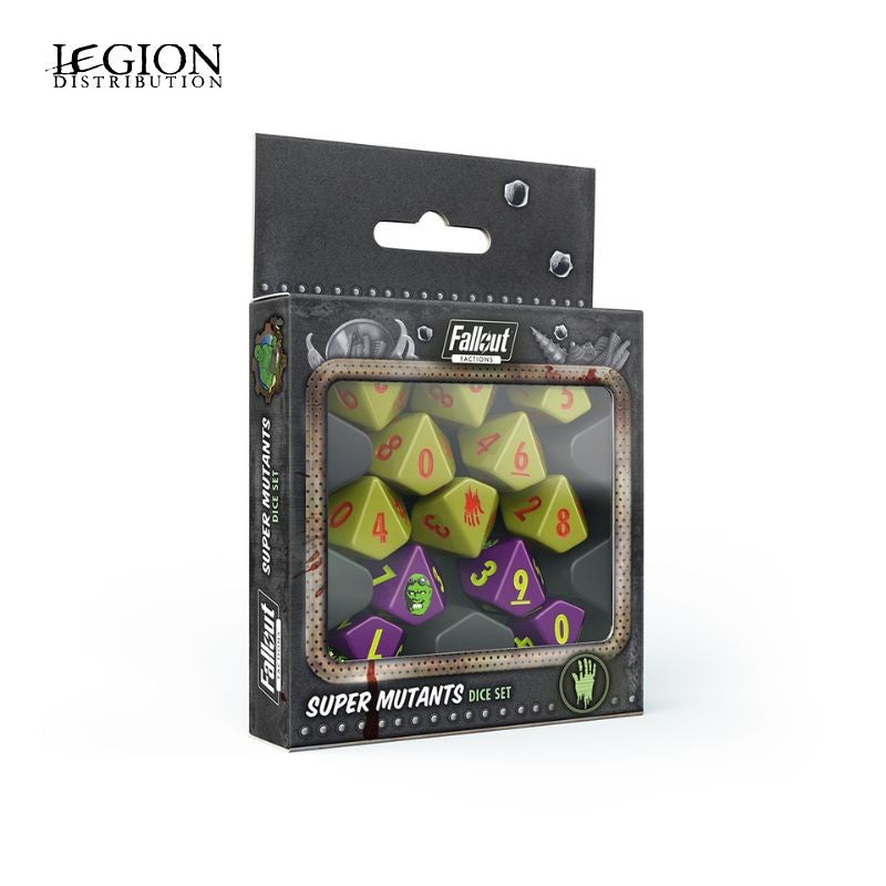 Fallout Factions - Dice Sets - Super Mutants (Précommandes jusqu’au 30/04/2026)