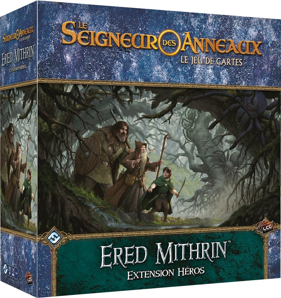 Seigneur des Anneaux  Jeu de Carte Evolutif  : Ered Mithrin - Extension Héros