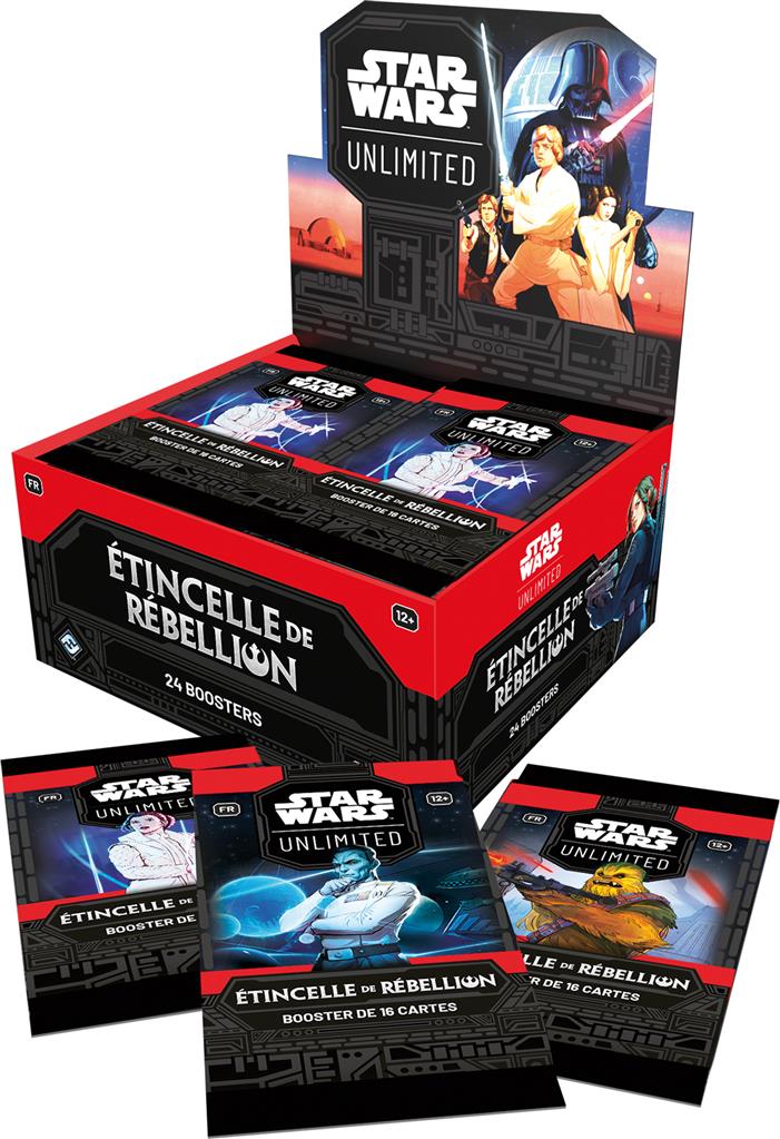 Star Wars Unlimited: Spark of Rebellion display de boosters (X24) en Anglais
