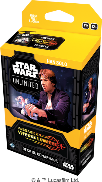 Star Wars Unlimited : Deck Han Solo Passage Vitesse Lumière en Francais