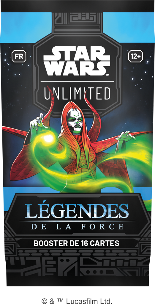 Star Wars Unlimited : Légendes de la Force booster à l'unité en Francais (EN STOCK)