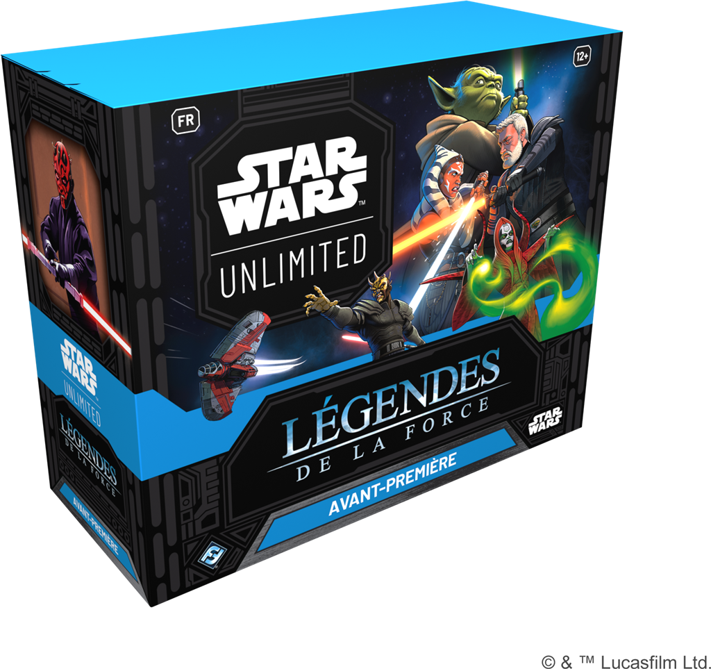Star Wars Unlimited : Légendes de la Force Boîte AP en Francais