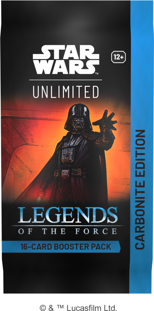 Star Wars Unlimited : Légendes de la Force display Carbonite boosters x12 en Anglais (LIVRAISON GRATUITE)