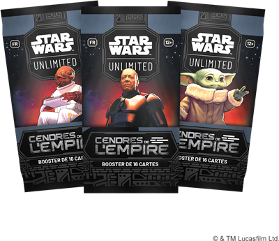 Star Wars Unlimited : Cendres de l'Empire - Display 24 Boosters (VF)