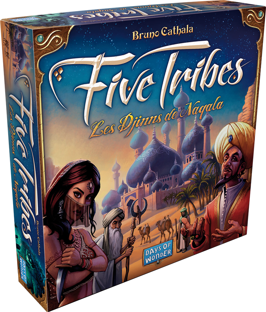 PACK Five Tribes :Five Tribes + extension les Artisans de Naqala (LIVRAISON GRATUITE)