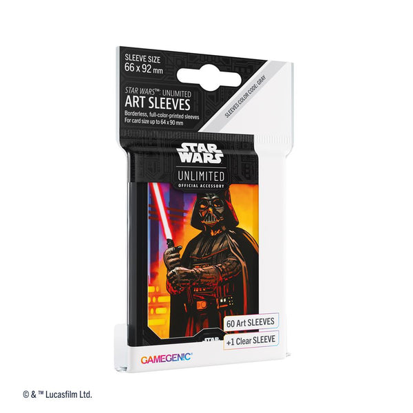 Star Wars Unlimited Art Sleeves  : Darth Vader (EN STOCK)