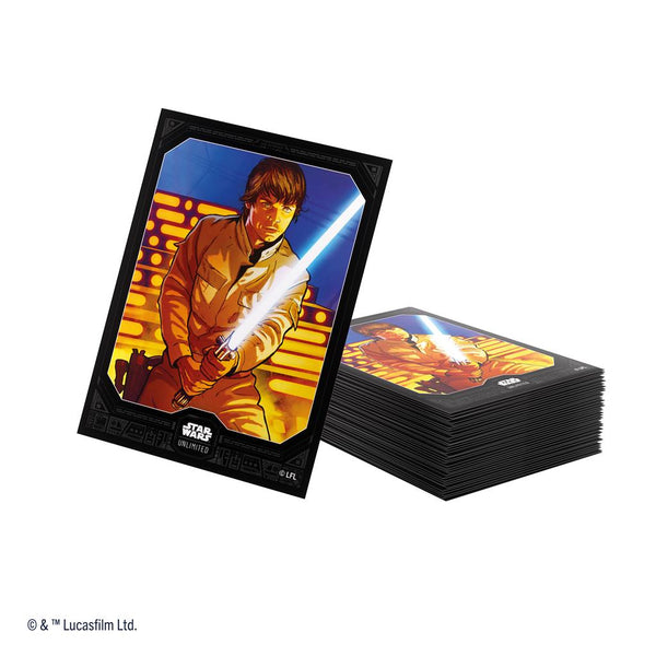 Star Wars Unlimited Art Sleeves : Luke Skywalker (EN STOCK)