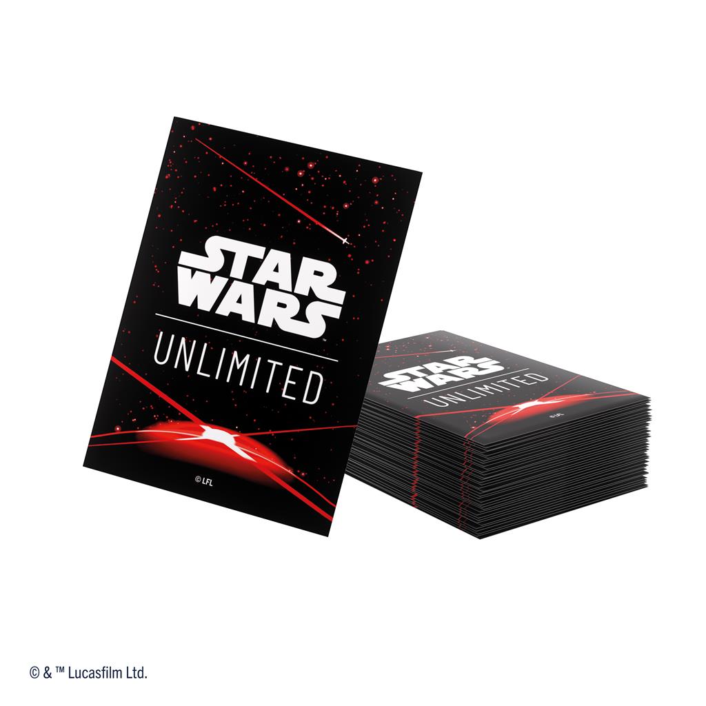 Star Wars Unlimited Art Sleeves  : Space Red