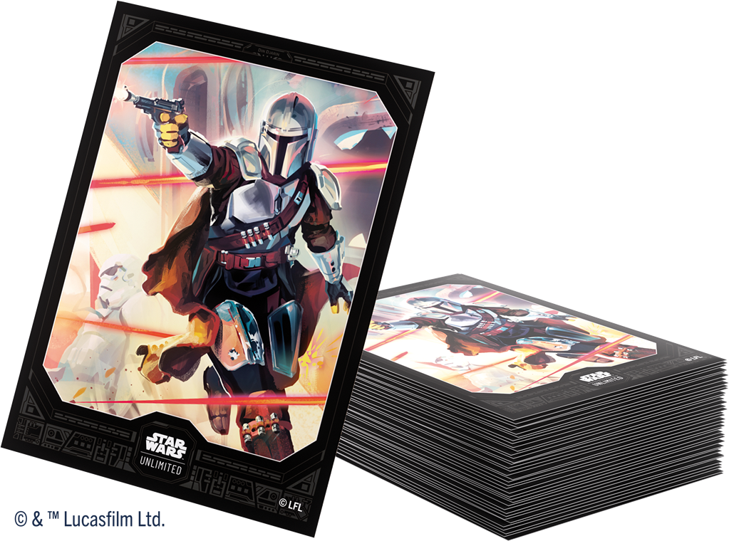Star Wars Unlimited Art Sleeves  : Mandalorian