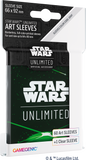 Star Wars Unlimited Art Sleeves  : Card Back Green (EN STOCK)