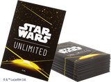 Star Wars Unlimited Art Sleeves  :Card Back Yellow (EN STOCK)