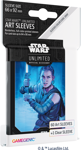 Star Wars Unlimited Art Sleeves : Rey (EN STOCK)