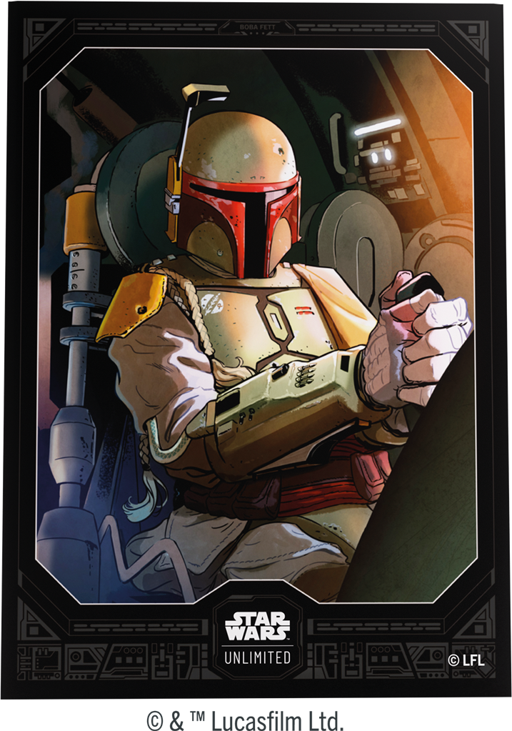 Star Wars Unlimited Art Sleeves  : Boba Fett