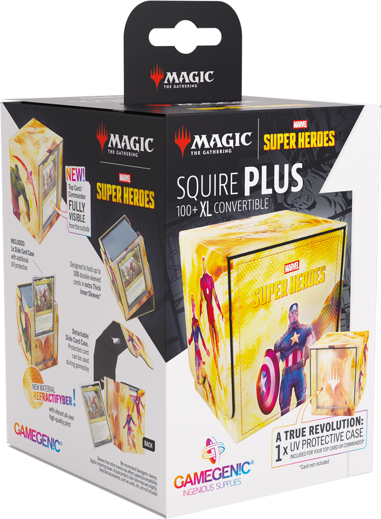 Gamegenic: Magic The Gathering Marvel Super Heroes Squire PLUS 100+ XL - Portal