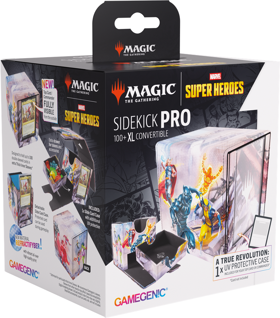 Gamegenic: Magic The Gathering Marvel Super Heroes Sidekick PRO 100+ XL