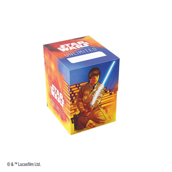 Star Wars Unlimited Deck Box Luke/Vader (EN STOCK)