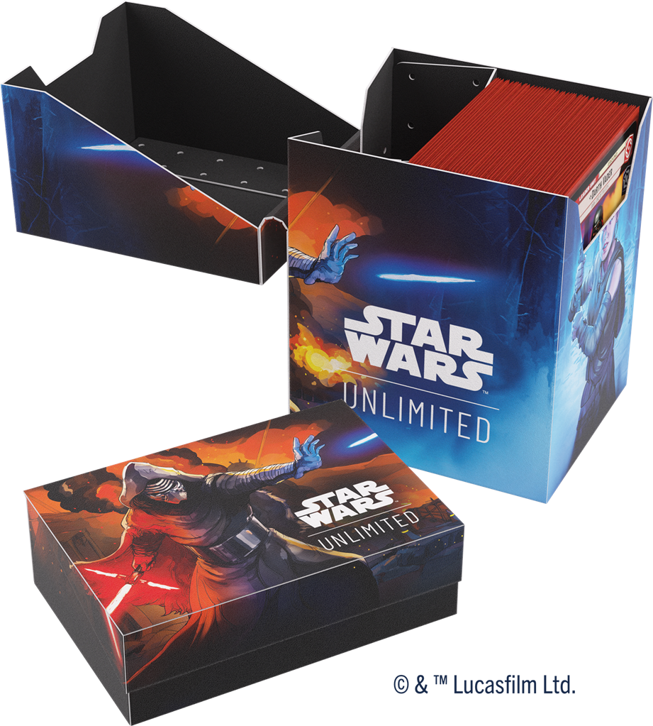 Star Wars Unlimited : Deck Box Rey/Kylo Ren