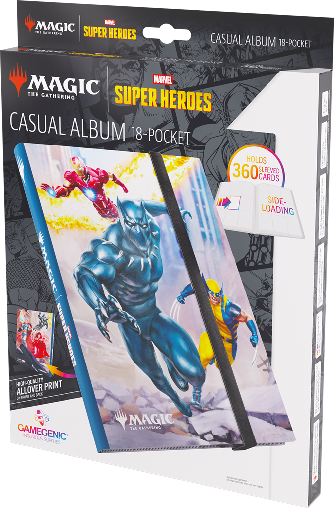 Gamegenic: Magic The Gathering Marvel Super Heroes Album 18-Pocket
