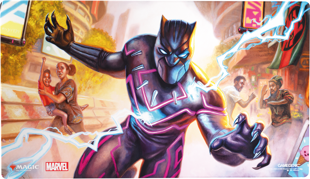 Gamegenic: Magic The Gathering MSH Shiny Playmat - Black Panther