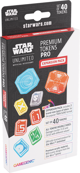 Star Wars Unlimited : Premium Tokens Twin Suns