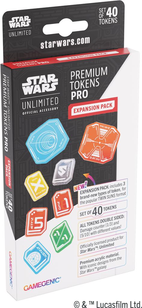 Star Wars Unlimited : Acrylic Tokens Pro
