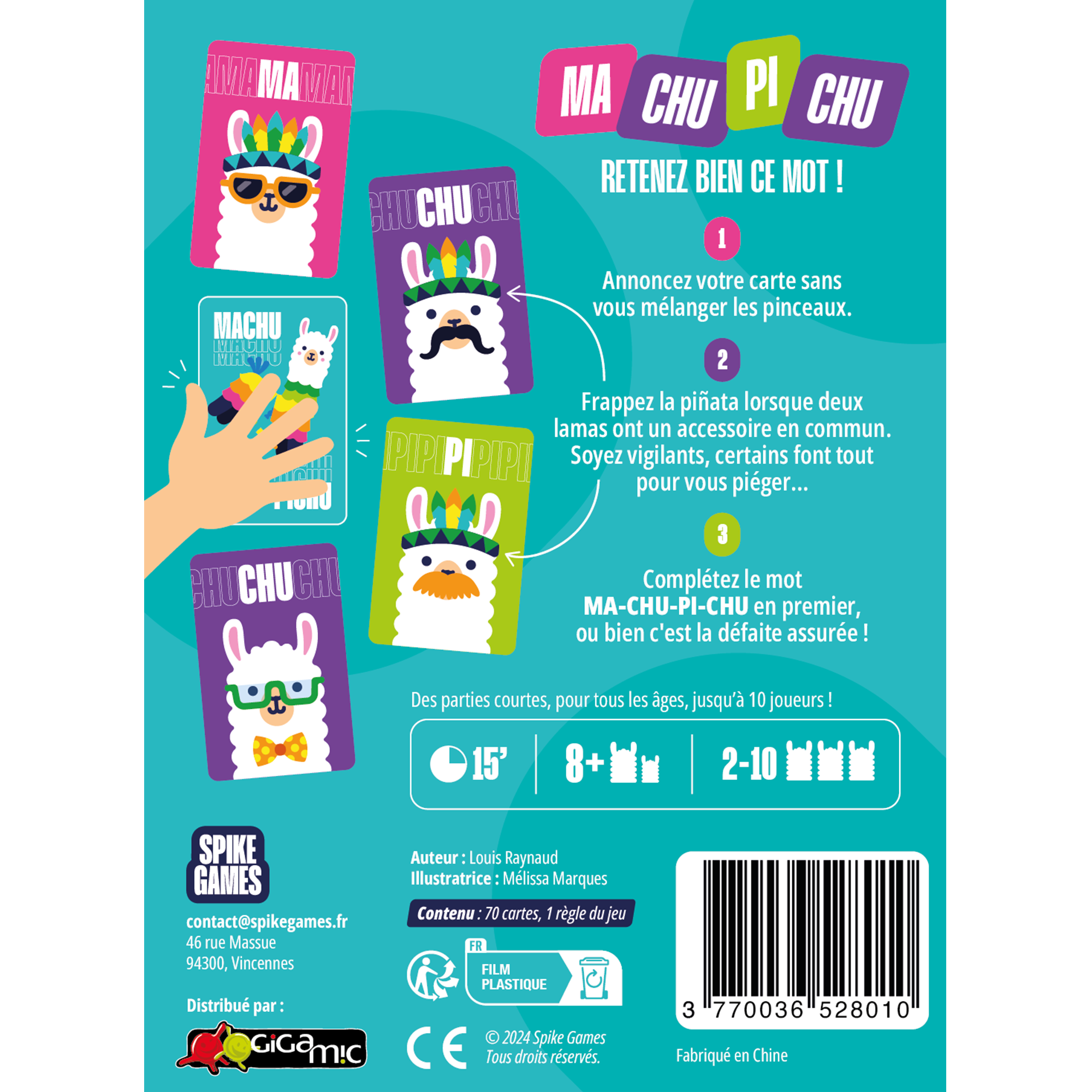 Machu Pichu (EN STOCK)(SOLDES D'HIVER 2026)