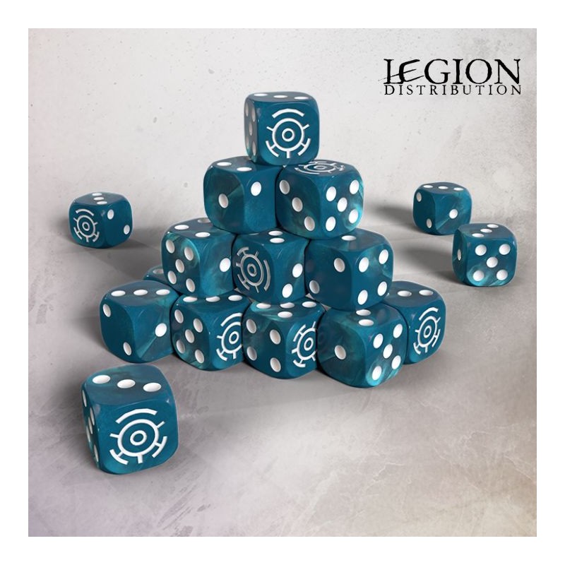 Grimdark Future - Robot Legions 16mm Dice Set (20) (Précommande sortie en mai 2026)