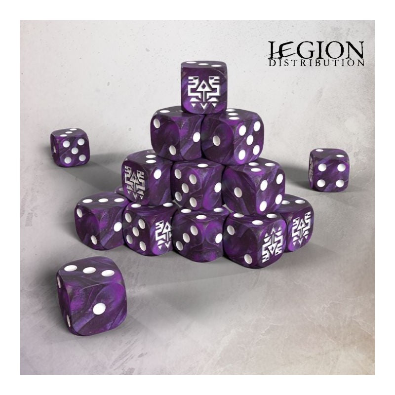 Grimdark Future - Saurian Starhost 16mm Dice Set (20) (Précommande sortie en mai 2026)