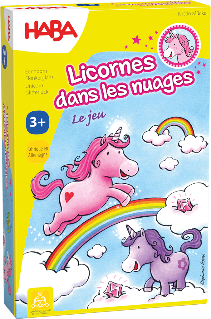 Licornes dans les nuages