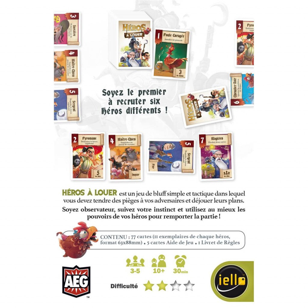 Héros à Louer (EN STOCK)(SOLDES D'HIVER 2026)